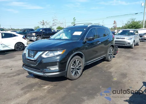 2017 Nissan Rogue Sl из США, поврежденный, VIN JN8AT2MT9HW407002